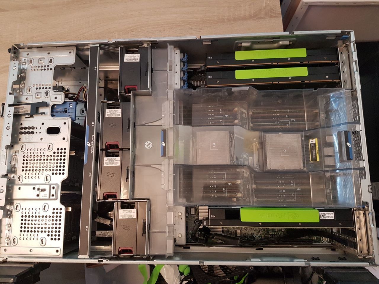 Hewlett Packard Server: HPE Proliant ML350p Gen8 NVME KI GPU Server m. NVIDIA – Usato da Wilchingen venduto da Joerdi 1