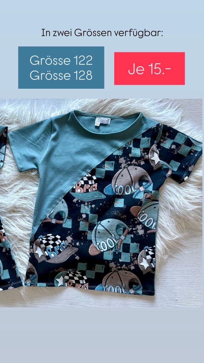 T-shirt: Handmade Kinderkleidung – Nuovo e nell'imballaggio originale da Dörflingen venduto da Daniela141187 2