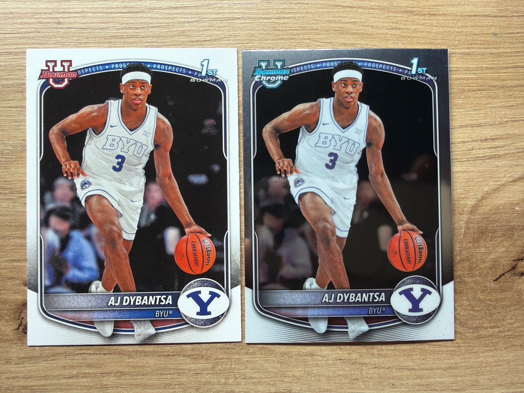 Nba Carte collezionabili: NBA AJ Dybantsa RC 1st Bowman Chrome 2025 – Usato da Netstal venduto da Clutch79Cardz