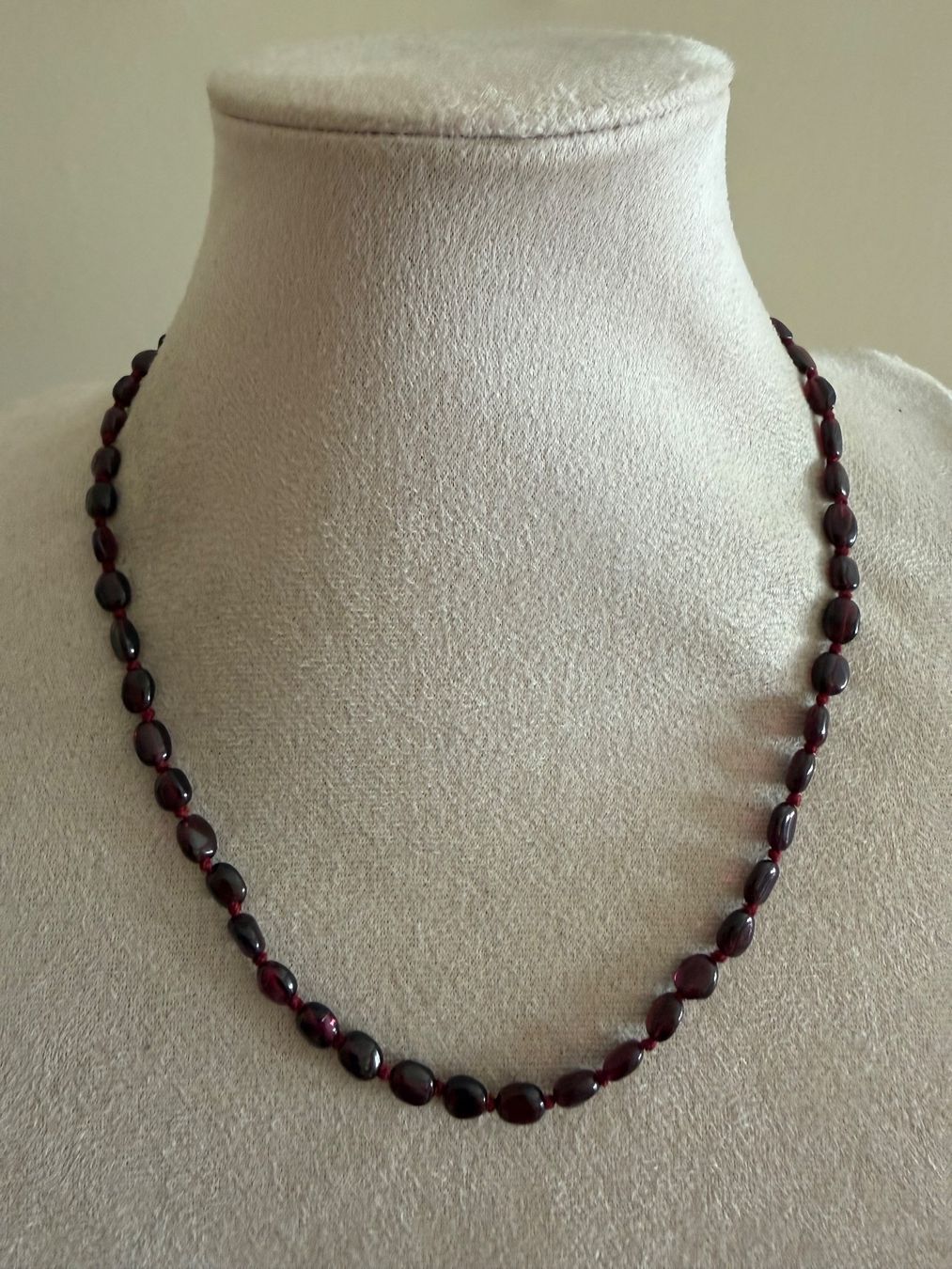 Ketten: Vintage Granat Kette – Gebraucht aus Spiegel b. Bern von Rogger72 1