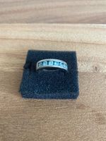 Damen Silberring mit 7 Steinen