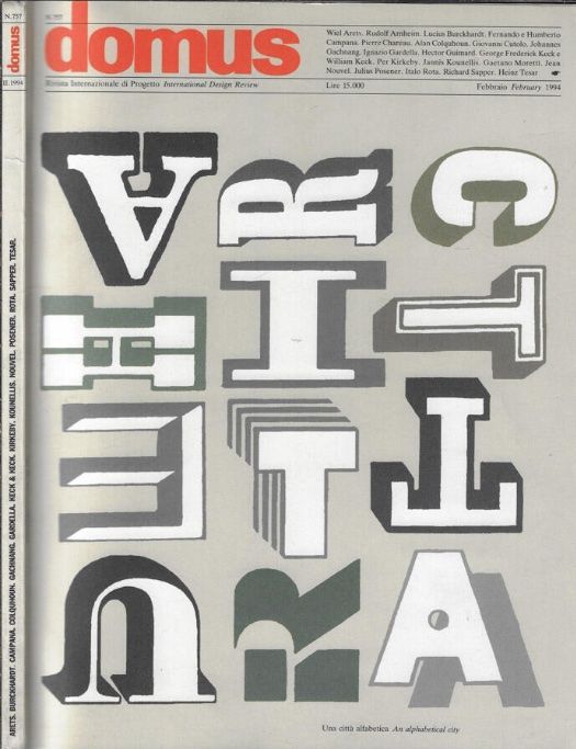Riviste & Magazine: Domus N. 757 1994 – Usato da Lugano venduto da 2ha_689s