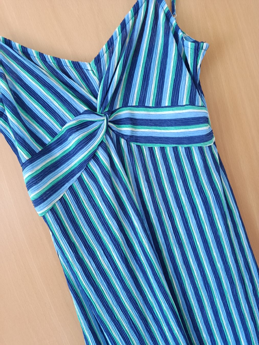 Mango Robes: Robe longue MANGO rayée bleue verte taille M – Neuf (Voir description) à Moutier par Etoilesupersonic 2