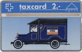 2 CHF VISA-Finalba (dt) - seltene Kunden Taxcard