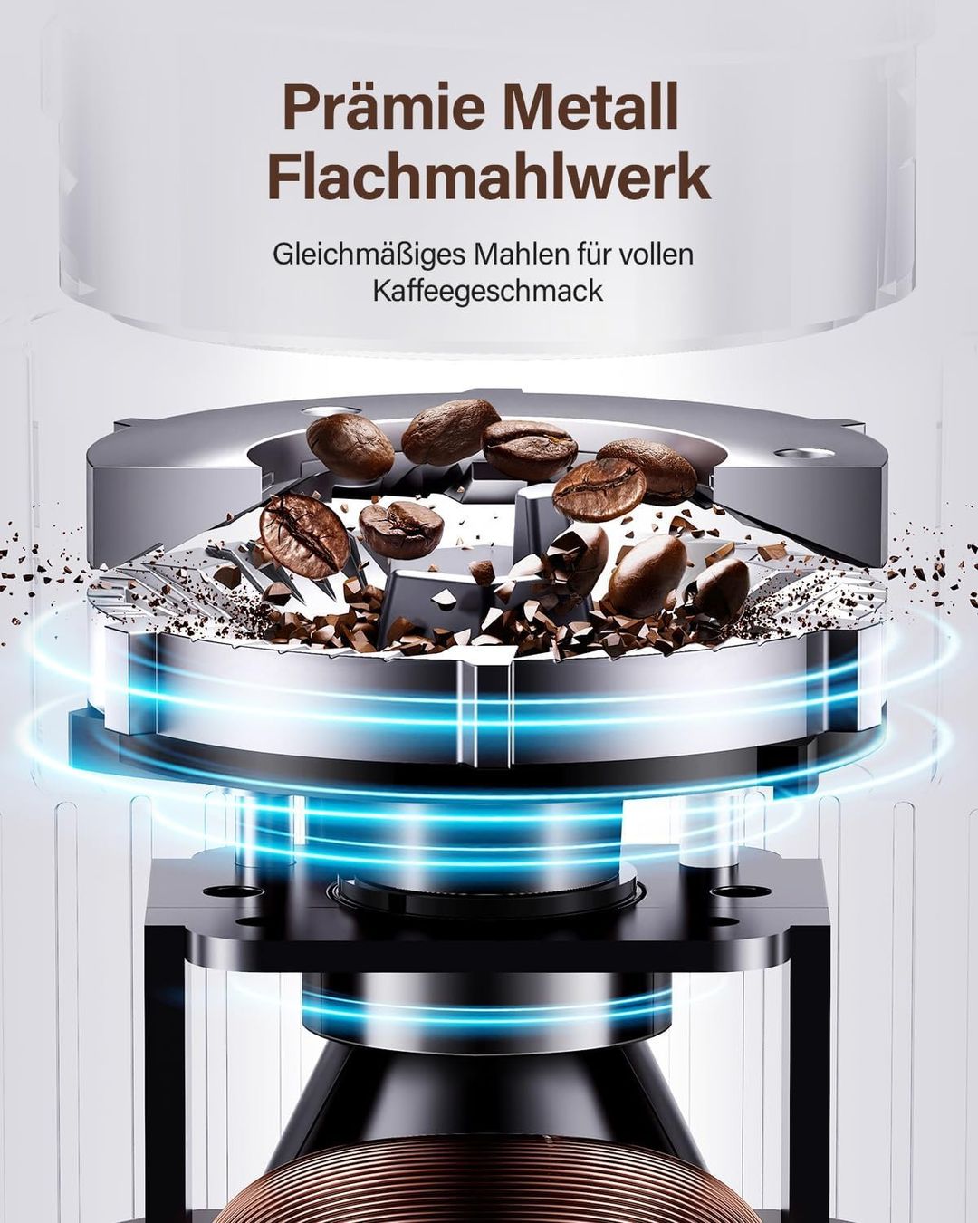 Elettrodomestici da cucina: Kaffeemühle elektrisch 25 Mahlgrade – Nuovo e nell'imballaggio originale da Schaffhausen venduto da Alpenfund23 1