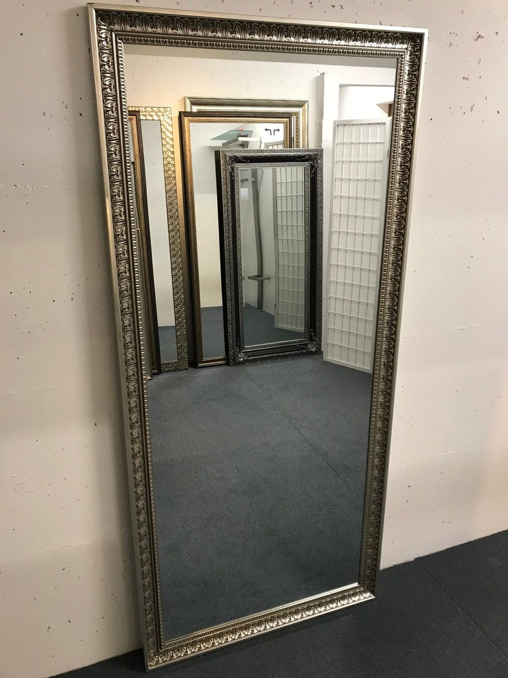 Spiegel: Spiegel ANNOUK Rahmen silber 85 x 185 cm – Neu und originalverpackt aus Unterentfelden von moebelrufli 2