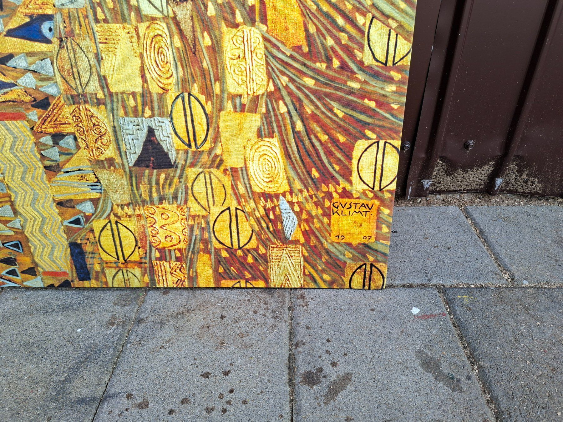 Poster & Bilder: Gustav Klimt "Adele Bloch-Bauer I" Kunstdruck, neu! – Gebraucht aus Schaffhausen von meteor7 3