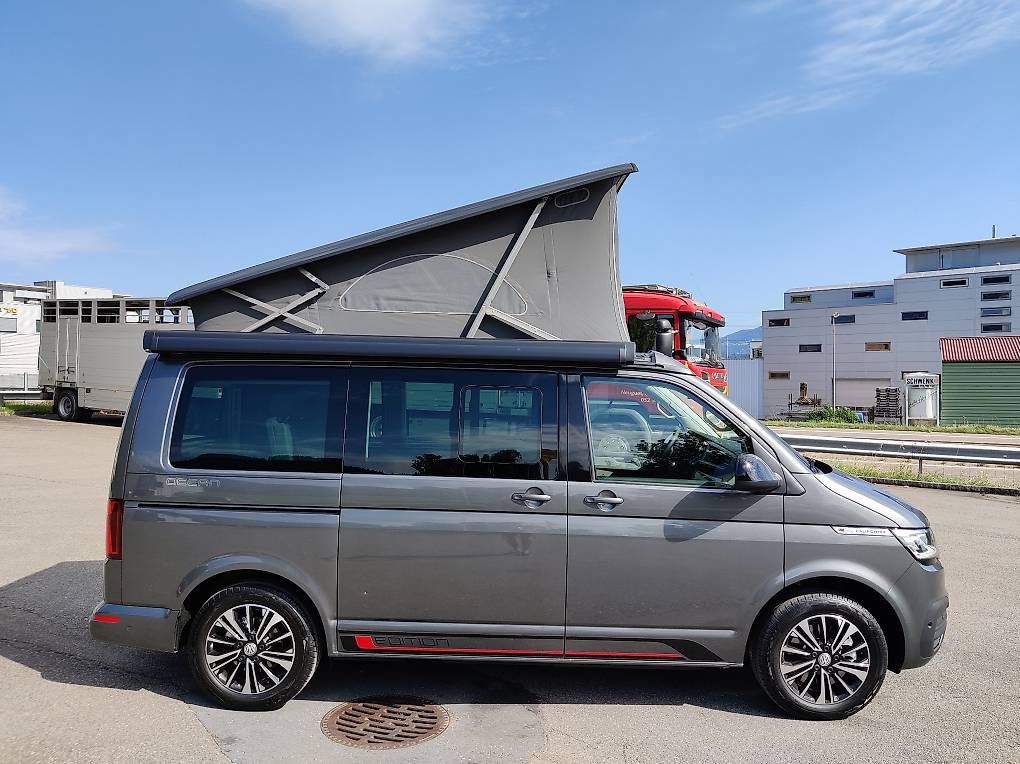 Mobilhome: VW T6.1 California Ocean Edition indiumgrau – Usato da Altendorf venduto da vw-bus-vermietung 1