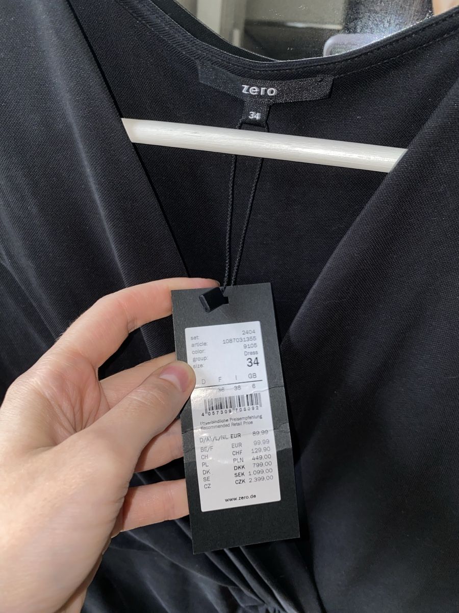 Vestiti: Zero elegantes Kleid 34/36 – Nuovo (secondo la descrizione) da Wetzikon ZH venduto da rit_ramtr 1