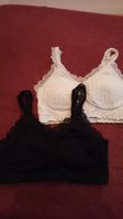 Bustier Set Schwarz/Weiss, Grösse S Neuwertig Top Zustand