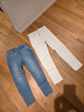 2x coole Zara Jeans, 42
