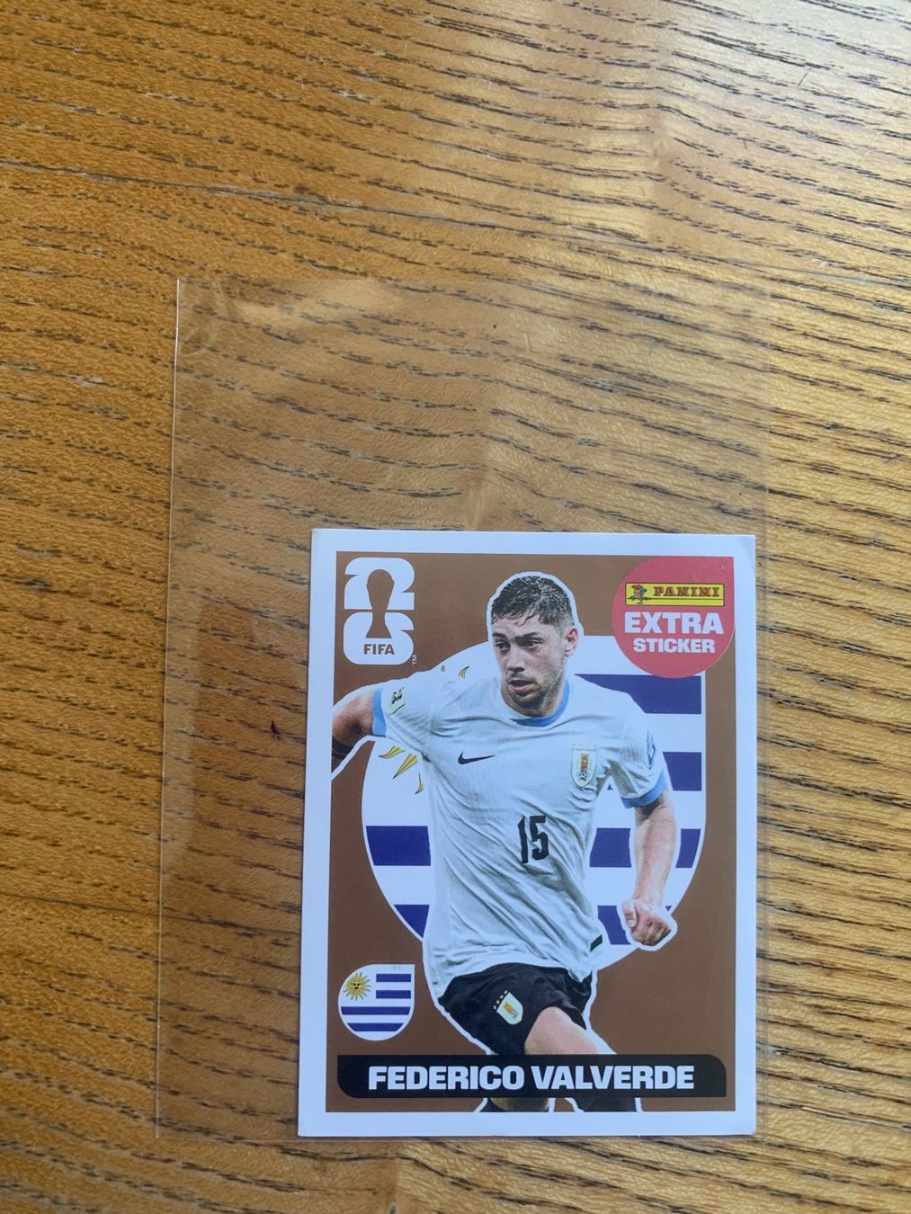 Panini Sammelbilder & Trading cards: Panini Extra Sticker Federico Valverde Bronze – Gebraucht aus Zürich von Kasza 1
