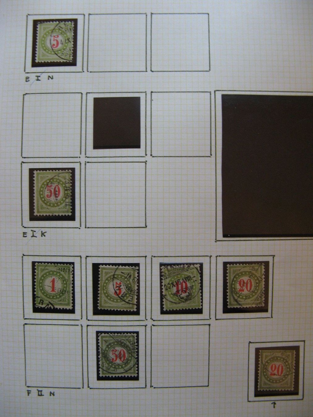 Alle Briefmarken: Portomarken, Lot 4 - Fundgrube? – Gebraucht aus Frauenfeld von Interessent1 3