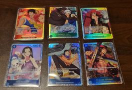 One Piece Card Game SR OP01 Karten