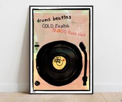 The Rolling Stones Vinyl Turntable Lyrics Brown Sugar Jagger