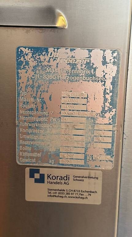 Elettrodomestici da cucina: Glacemaschine Ott Freezer FB6 Pasto – Usato da Brugg AG venduto da lali88 3