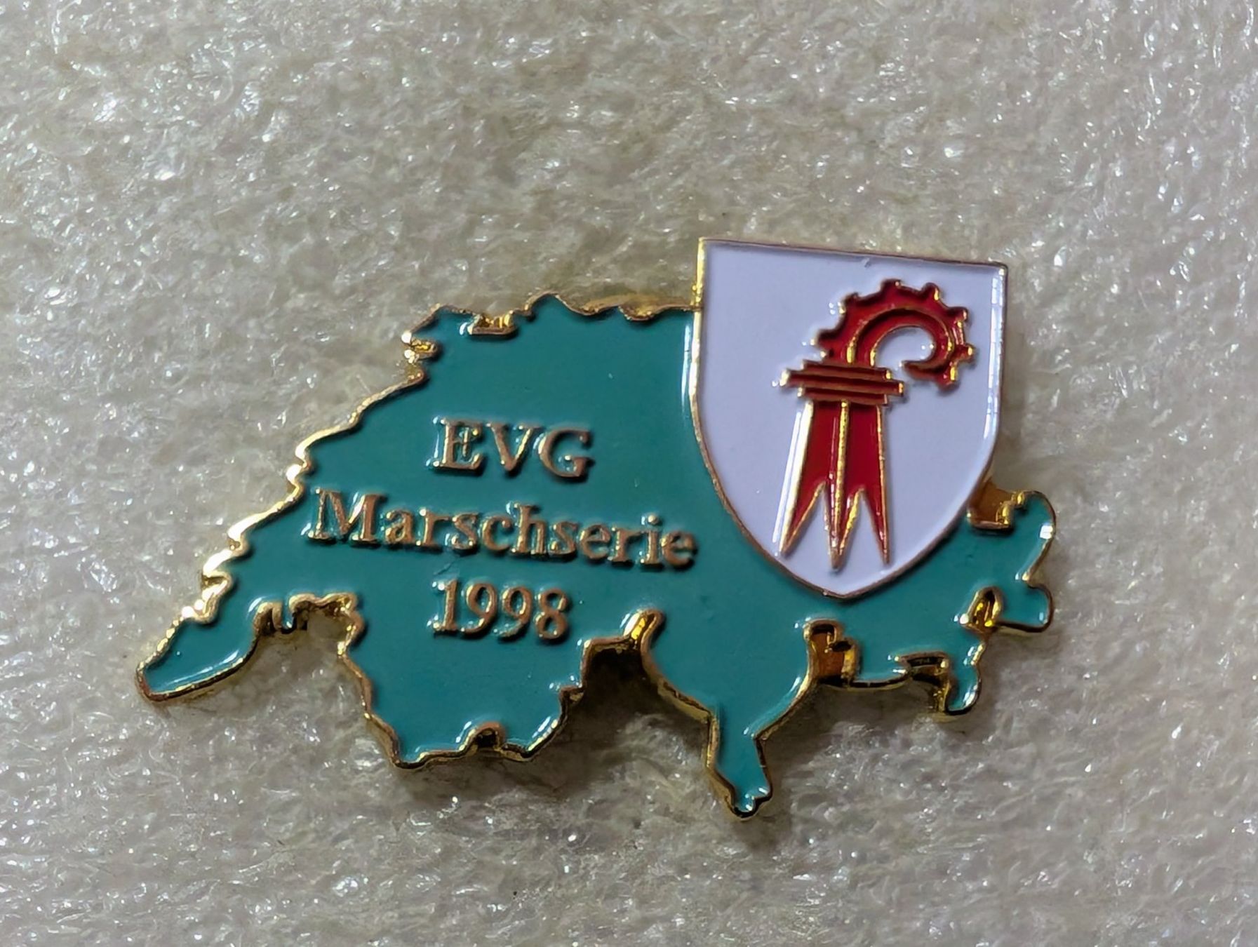 Placchette & Badge: Ansteckpin 220: EVG Marschserie 1998 – Usato da Oppligen venduto da Pin-Fall-Shop