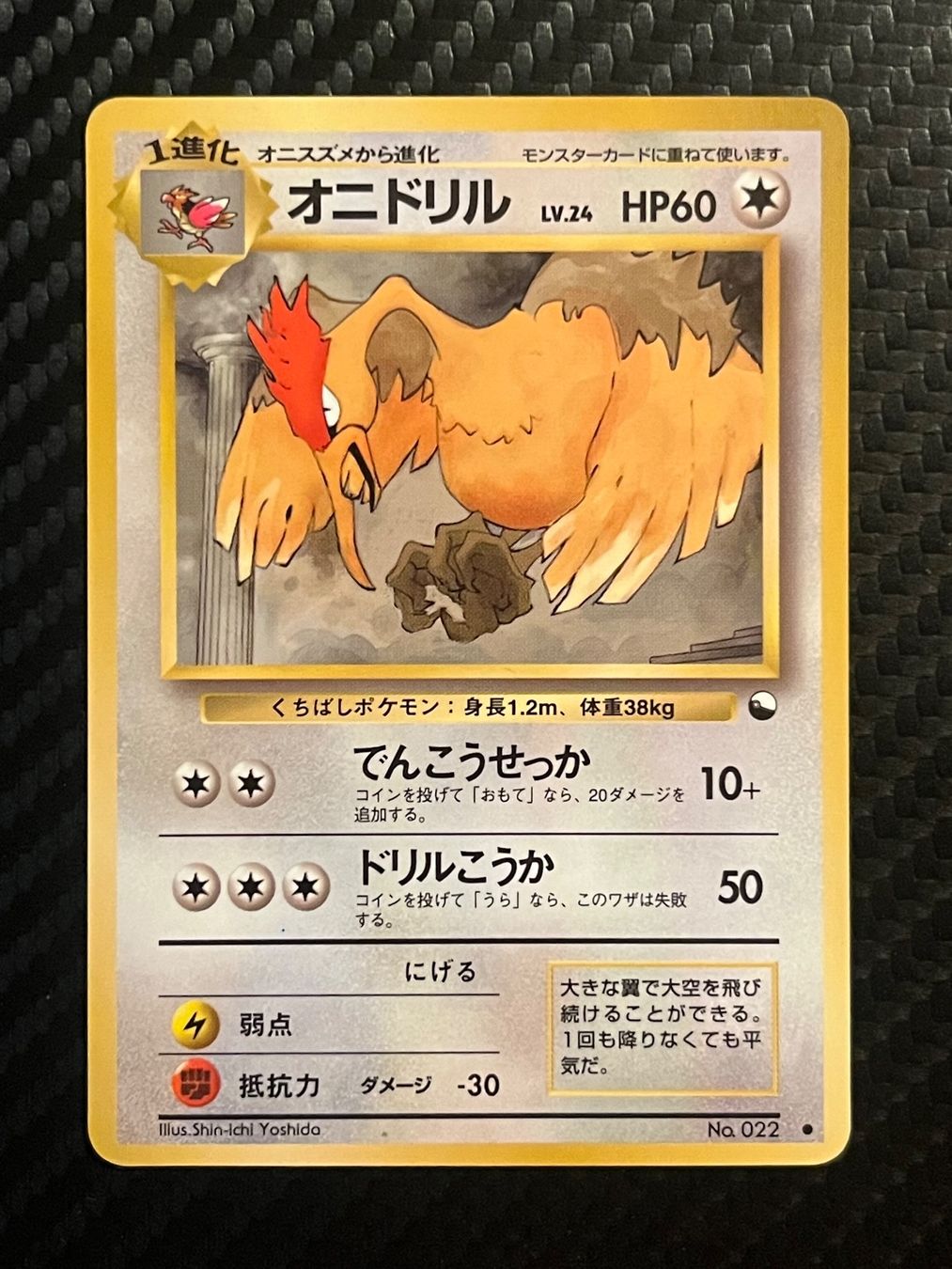Pokémon Carte collezionabili: Fearow No.022 Expansion Sheet (Vending Series 2) JAP – Usato da Genève venduto da WildPidgey