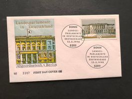Sonderbrief  1998 Deutschland  nummeriert FDC (R483)