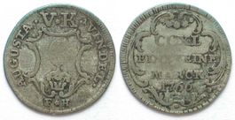 AUGSBURG Stadt 5 Kreuzer 1766 Silber