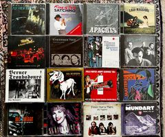 33 CDs SWISS ARTISTS GOTTHARD STRESS BLIGG MOD ON LUNIK...