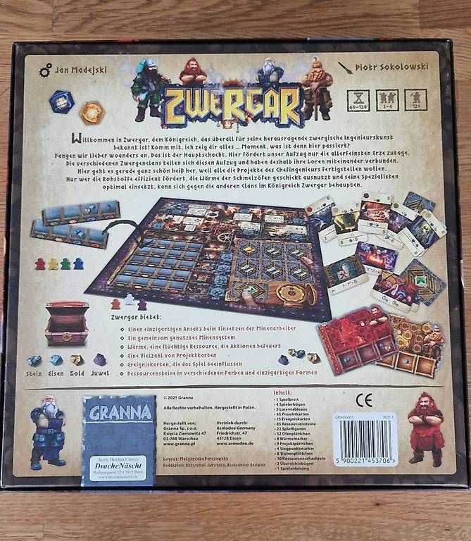 Giochi: Brettspiel: Zwergar – Usato da Bönigen venduto da ste_mj7s 1
