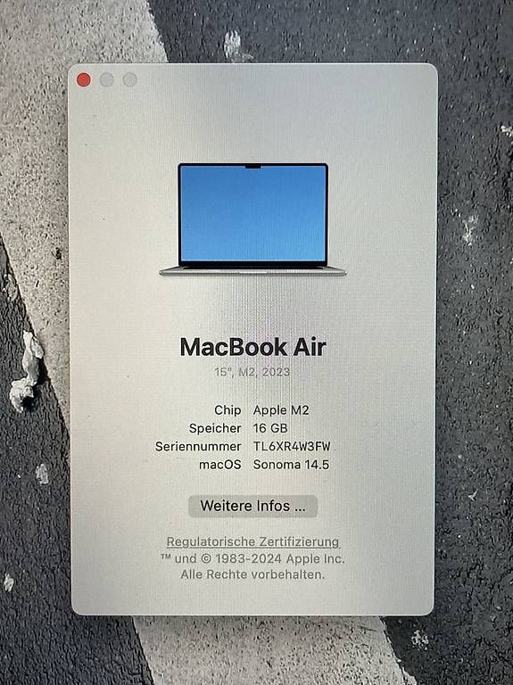 Apple Notebooks: APPLE MacBook Air 2023 – Neu (gemäss Beschreibung) aus Worb von sonnenblumen_lisa 1