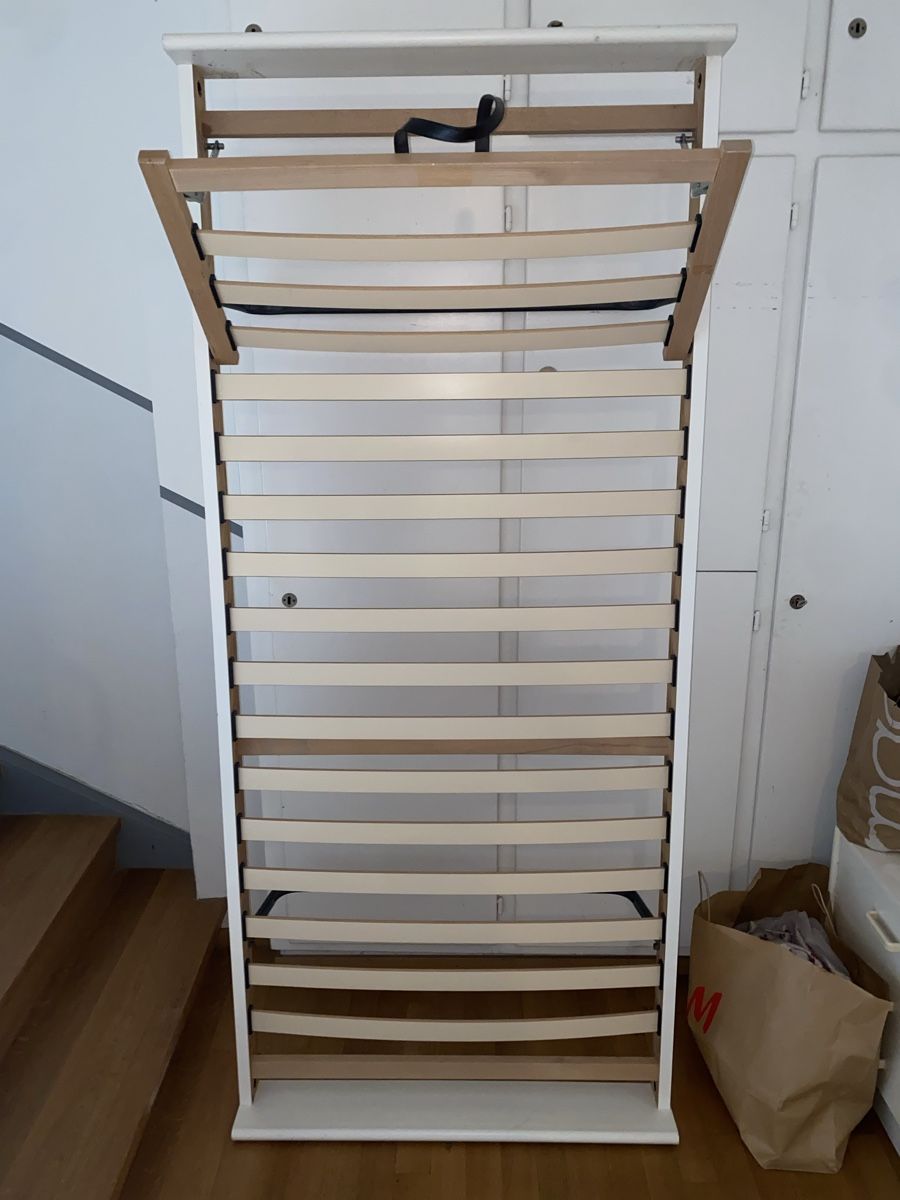 Reti a doghe: Sommier de lit une place en bois – Usato da Zürich venduto da yer_x9vx