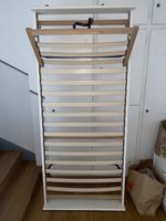 Sommier de lit une place en bois