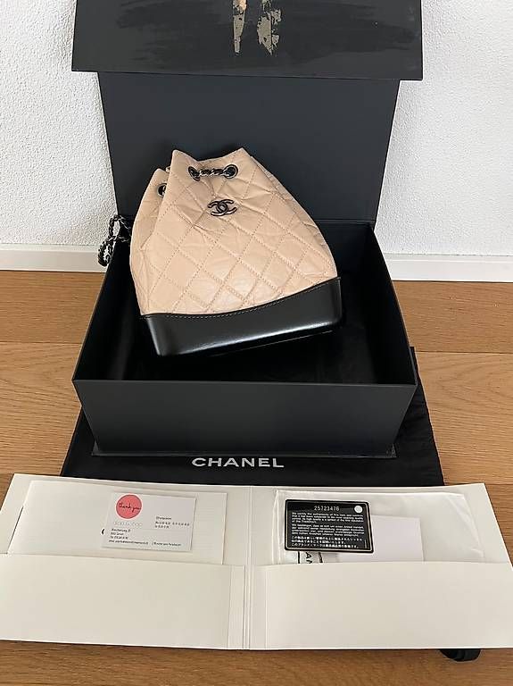Chanel Zaini: CHANEL Gabrielle Small Backpack - top gepflegt – Usato da Worblaufen venduto da Isi84B