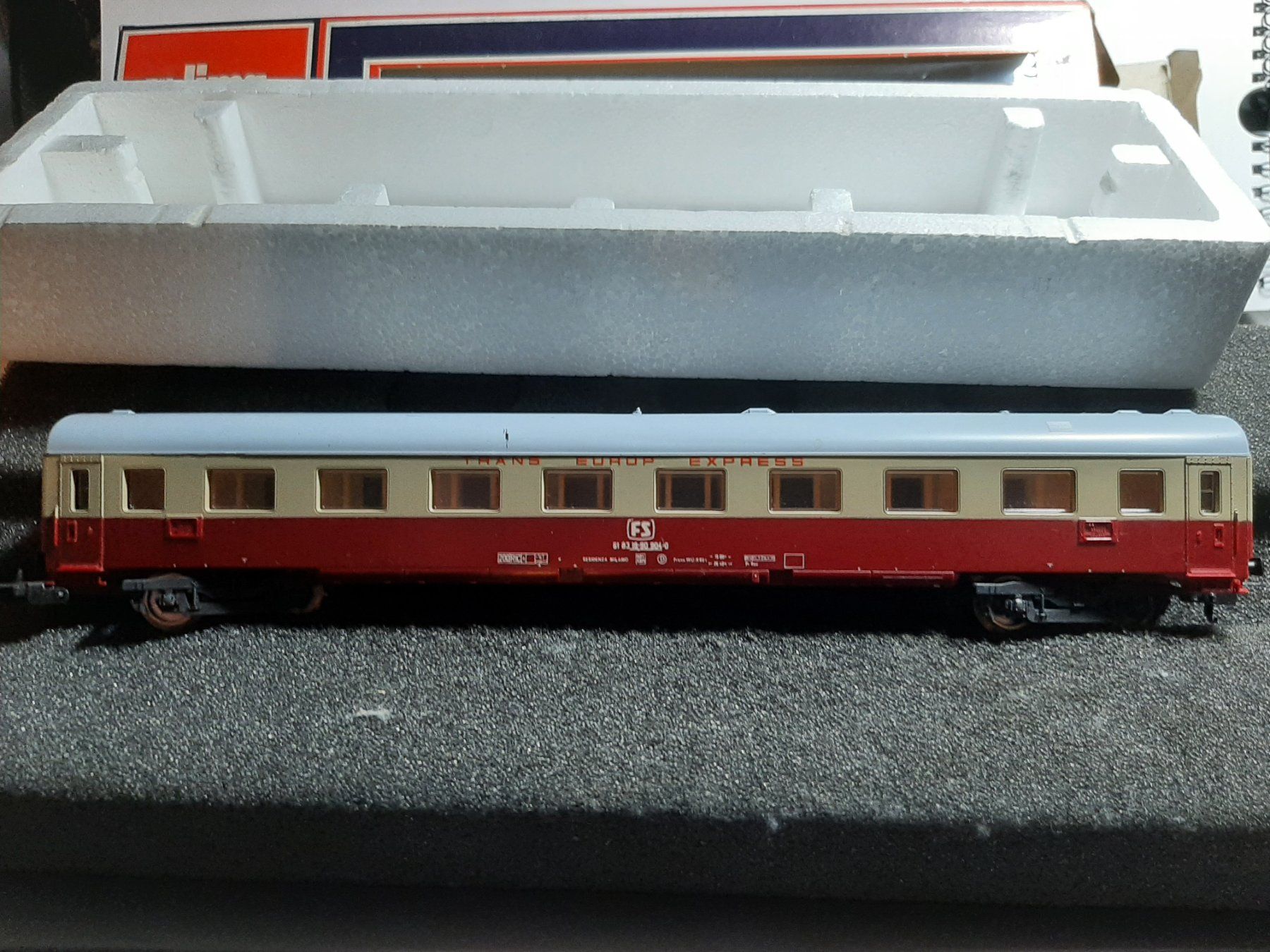 Lima Modellini di ferrovie: LIMA FS TRANS EUROP EXPRESS 9133 – Usato da Avully venduto da RIVALIS 3