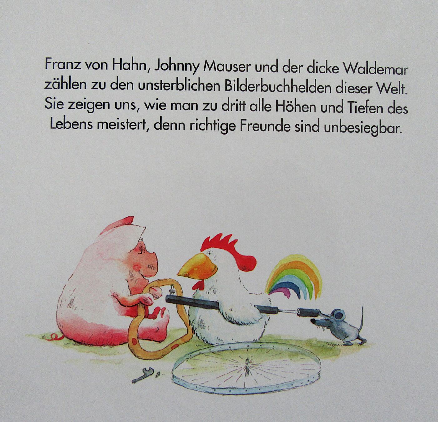 Libri: Freunde - Ein Bilderbuch von Helme Heine – Usato da Auenstein venduto da Padabimbim 1