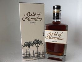 1 Flasche Gold of Mauritius Dark Rum 40%...