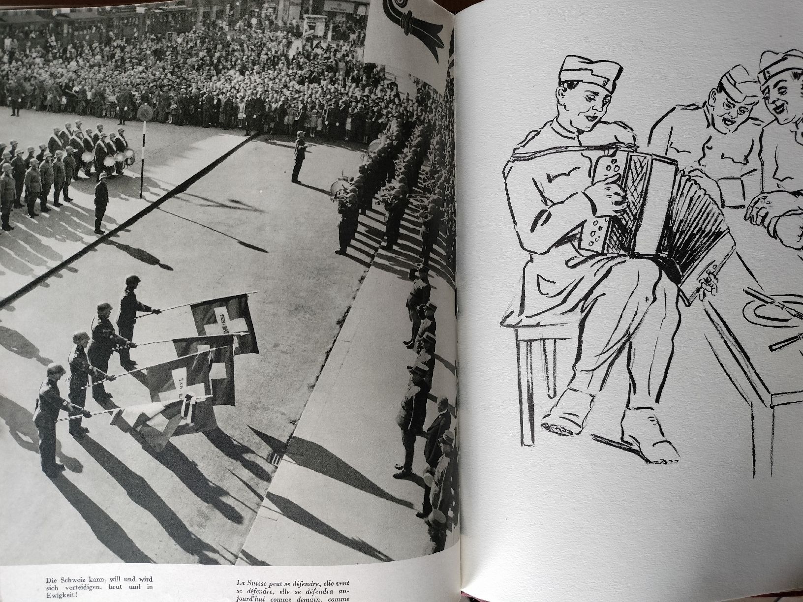 Libri: Schweizer Armee Militär Buch von 1941 – Usato da Schwanden Sigrisw venduto da Wibe81 8