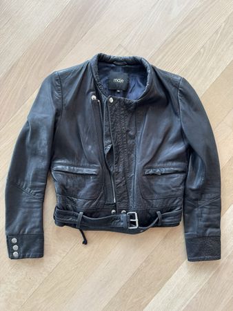 MAJE Lederjacke, Schwarz, Top Zustand, Grösse 36 😎