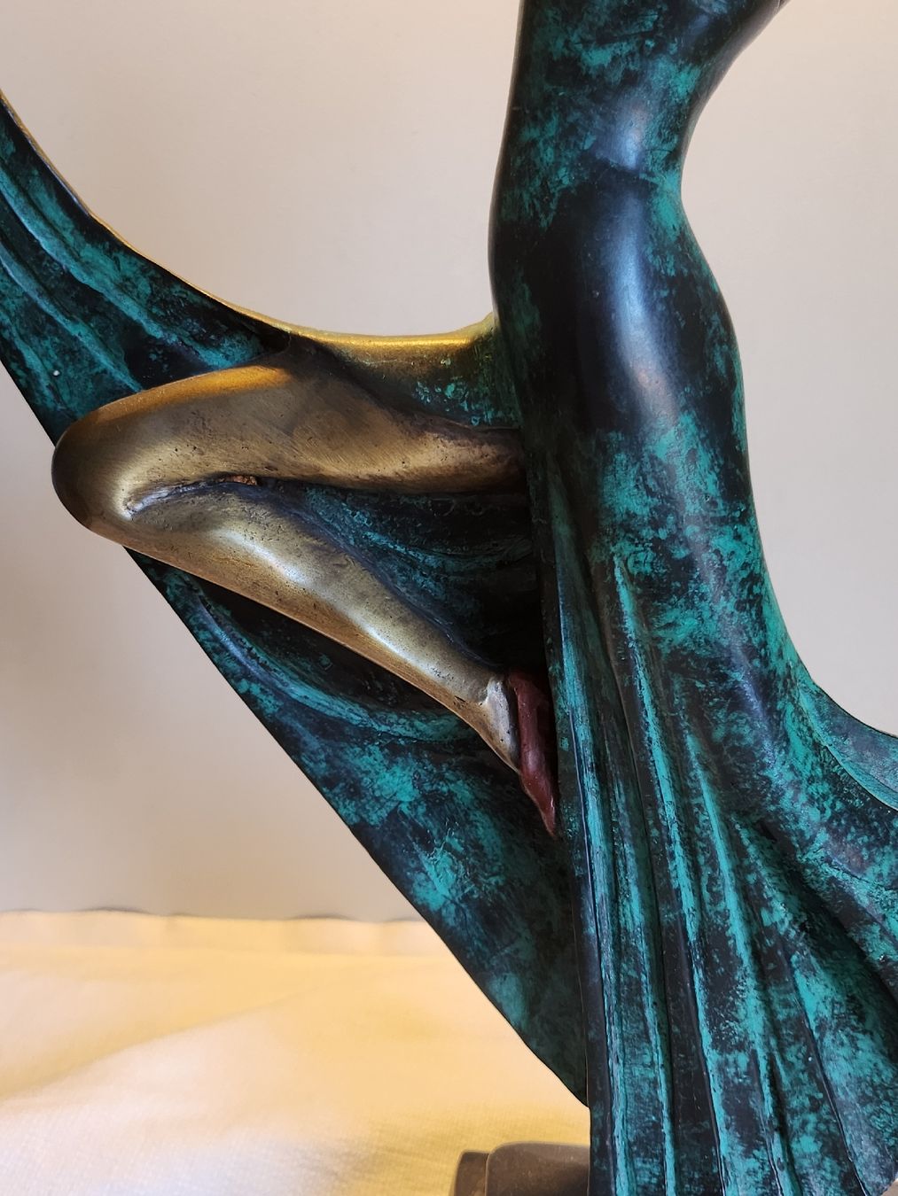 Sculture & Statue: Art Déco Tänzerin Figur Skulptur – Usato da Zürich venduto da BAENZERINO 3