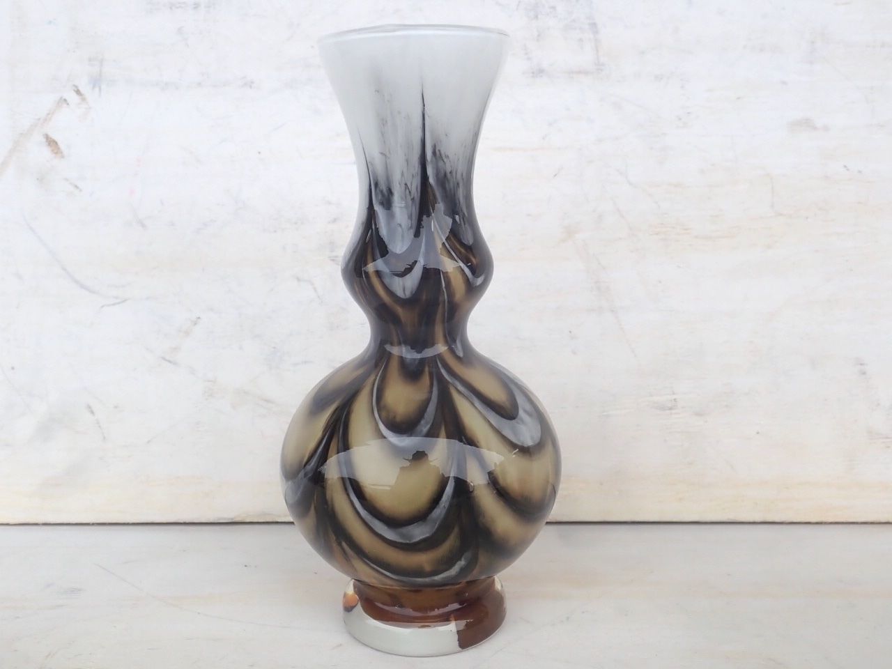 Murano Vasi & Recipienti: Vintage Vase Glas Moretti Opaline Firenze Murano – Usato da Wil SG venduto da BrocknRoll 1