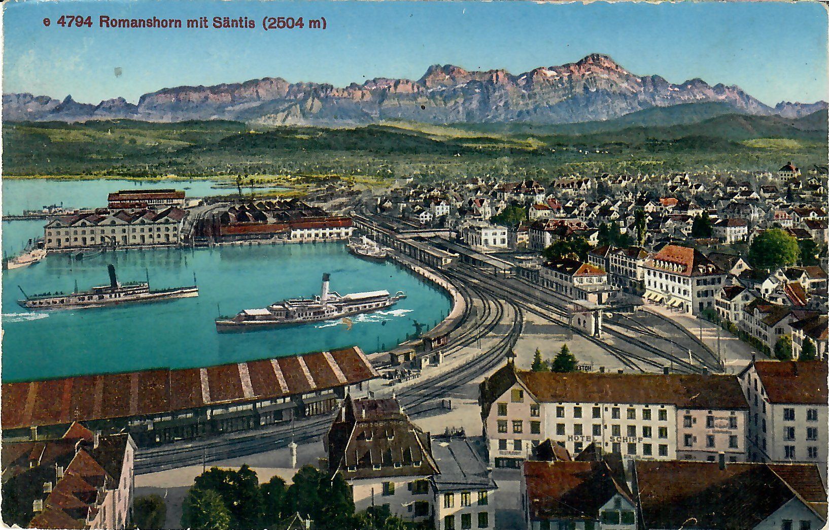Cartoline postali: Sehr alte AK Romanshorn - TG – Usato da Flirsch venduto da sammlerliebe