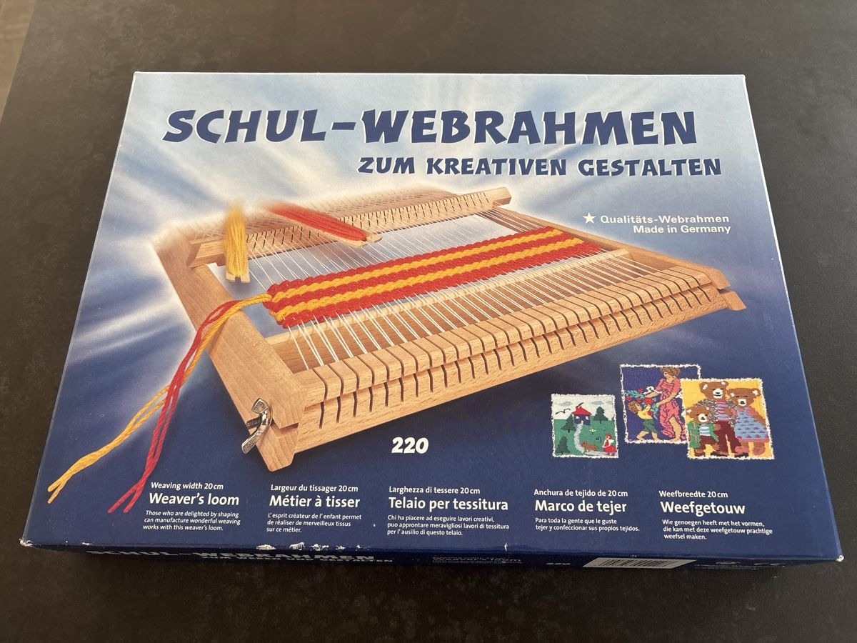 Webrahmen: Schul-Webrahmen – Neu (gemäss Beschreibung) aus Ried-Brig von sarah1990