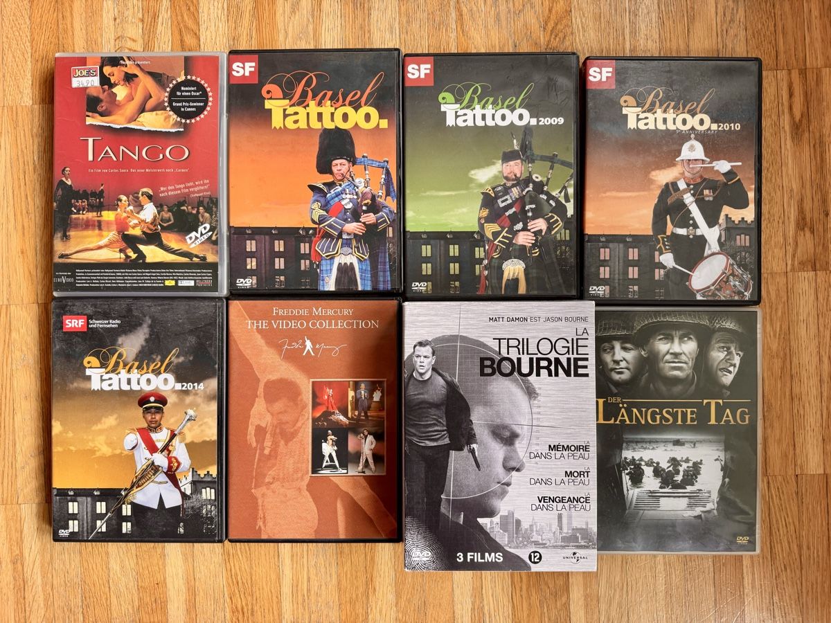 Alle DVDs: Divers blu-ray et DVD – Gebraucht aus Moutier von MajoretteMuffin 2