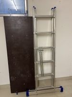 KRAUSE Leitergerüst 2×6 Sprossen mit Arbeitsplattform – 150
