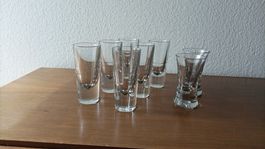Schnaps/Aperitif  Glaeser Set, 8 Stück, wie neu, Top Zustand