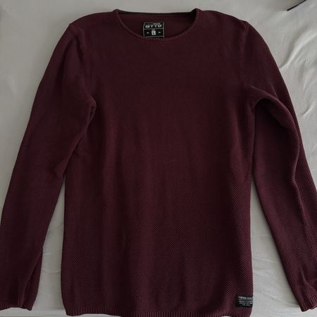 Tom Tailor Pullover dunkelrot Grösse L