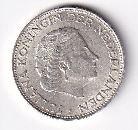 Tutti le monete: Niederlanden 2 1/2 Gulden 1966 – Usato da Neuchâtel venduto da karlpierrino 1