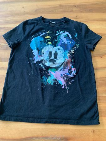 DESIGUAL so ein cooles Mickey Mouse T-Shirt Gr XS