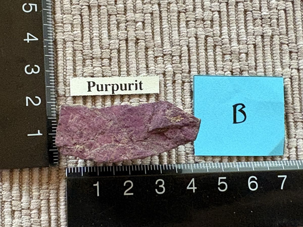 Mineralien & Heilsteine: Purpurit – Neu (gemäss Beschreibung) aus Rümlang von euqinom16