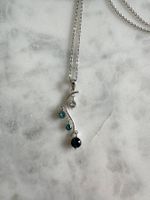 Collier en argent 925 avec zircons
