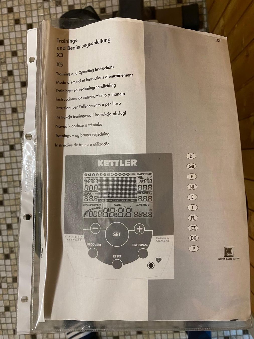 Kettler Hometrainer: Kettler X3 Hometrainer – Nuovo (secondo la descrizione) da waldenburg venduto da vr161069 1