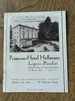 Alter Prospekt / Primrose Hotel Hoffmann Lugano Paradiso 