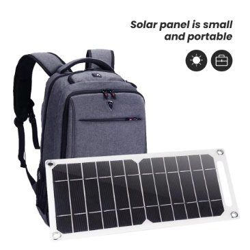 Dispositivi a energia solare: Solar panel USB Outdoor tragbare Batterie Ladebank 35w – Nuovo e nell'imballaggio originale da Genève venduto da Top-Trend 6